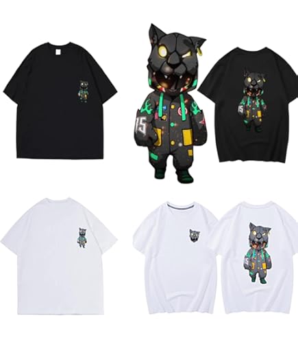 陳情令　王一博「黒豹」Tシャツ(Lサイズ半袖) 陳情令王一博「黒豹」Tシャツ(Lサイズ半袖)